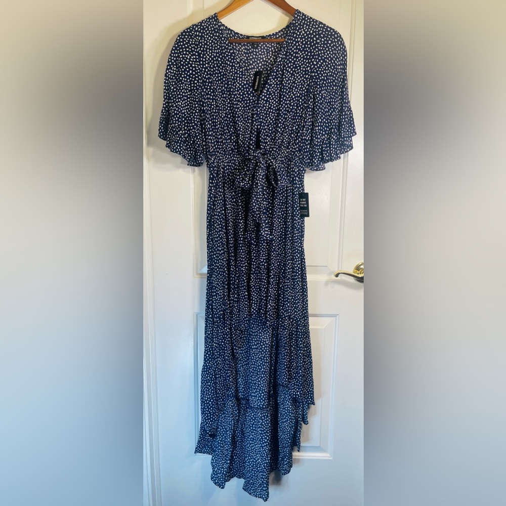 Express asymmetrical Maxi Dress